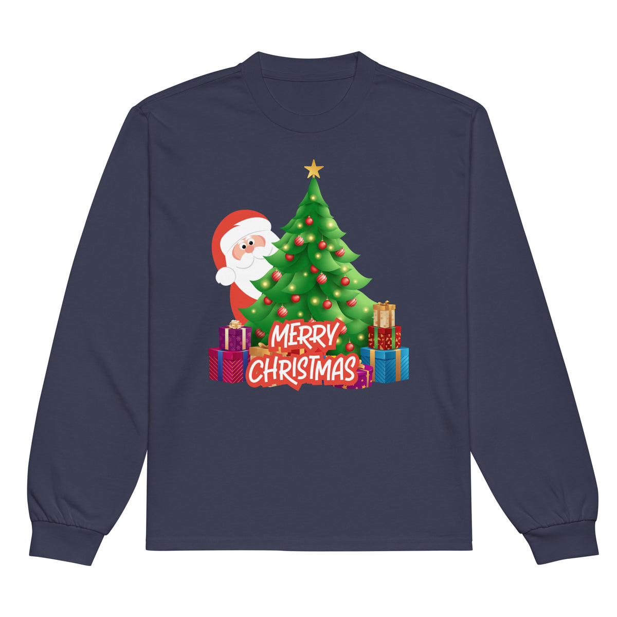 Merry & Bright - Santa’s Holiday Cheer Shirt - - Hoodies