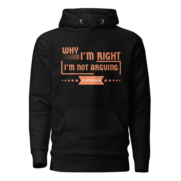 Bold Statements - I'm Just Explaining Hoodie - - Unisex Hoodies