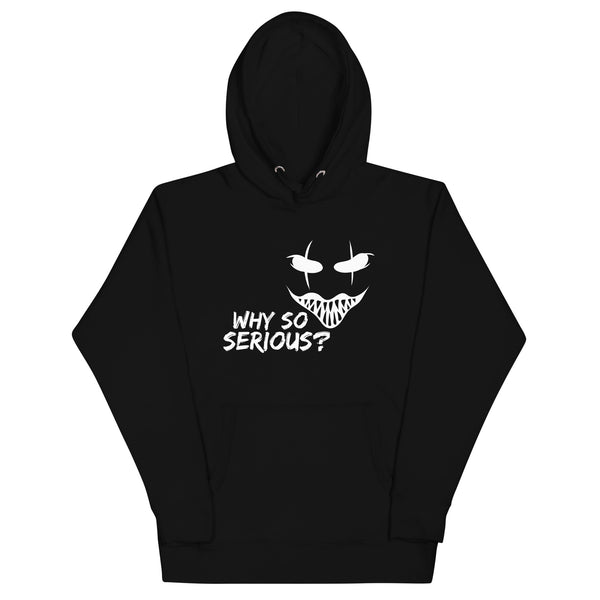 Mysterious Grin Hoodie - Why So Serious? - - Unisex Hoodies