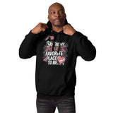 Romantic Rebellion - Urban Art Love Hoodie - Black - Hoodies