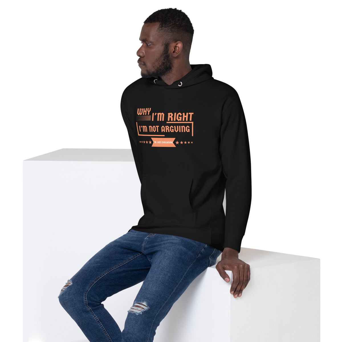 Bold Statements - I'm Just Explaining Hoodie - - Unisex Hoodies