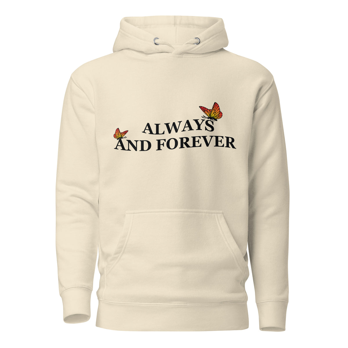 Endless Embrace - Always & Forever Butterfly Hoodie - - Hoodies