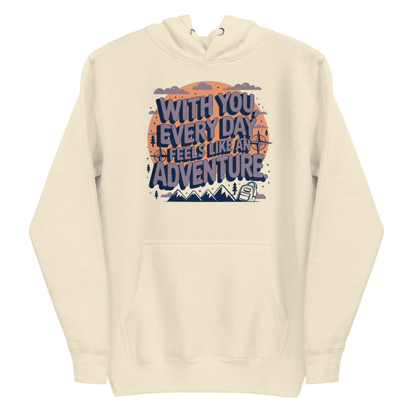 Sunset Adventures Hoodie - Embrace the Wild - - Hoodies