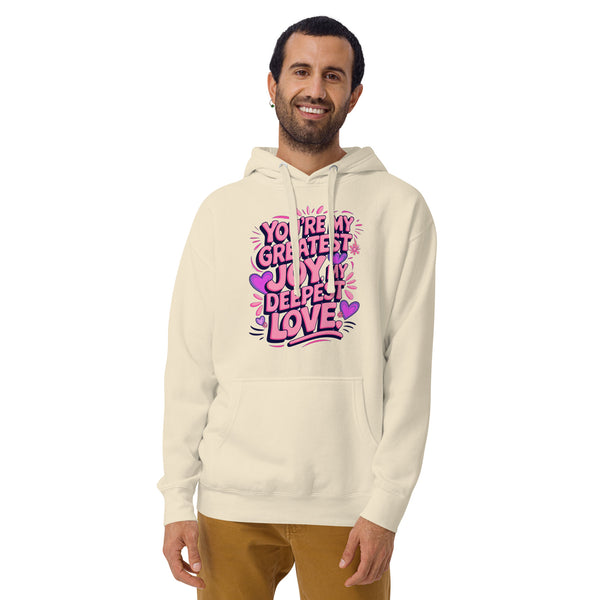 Wrapped in Love - A Hoodie That Hugs Back! - Bone - Hoodies