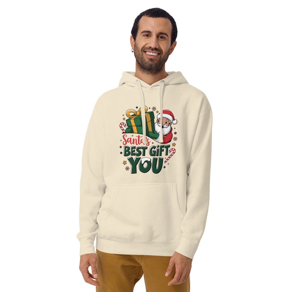 Celebrate Your Son as Santa’s Favorite Gift - Bone - Hoodies