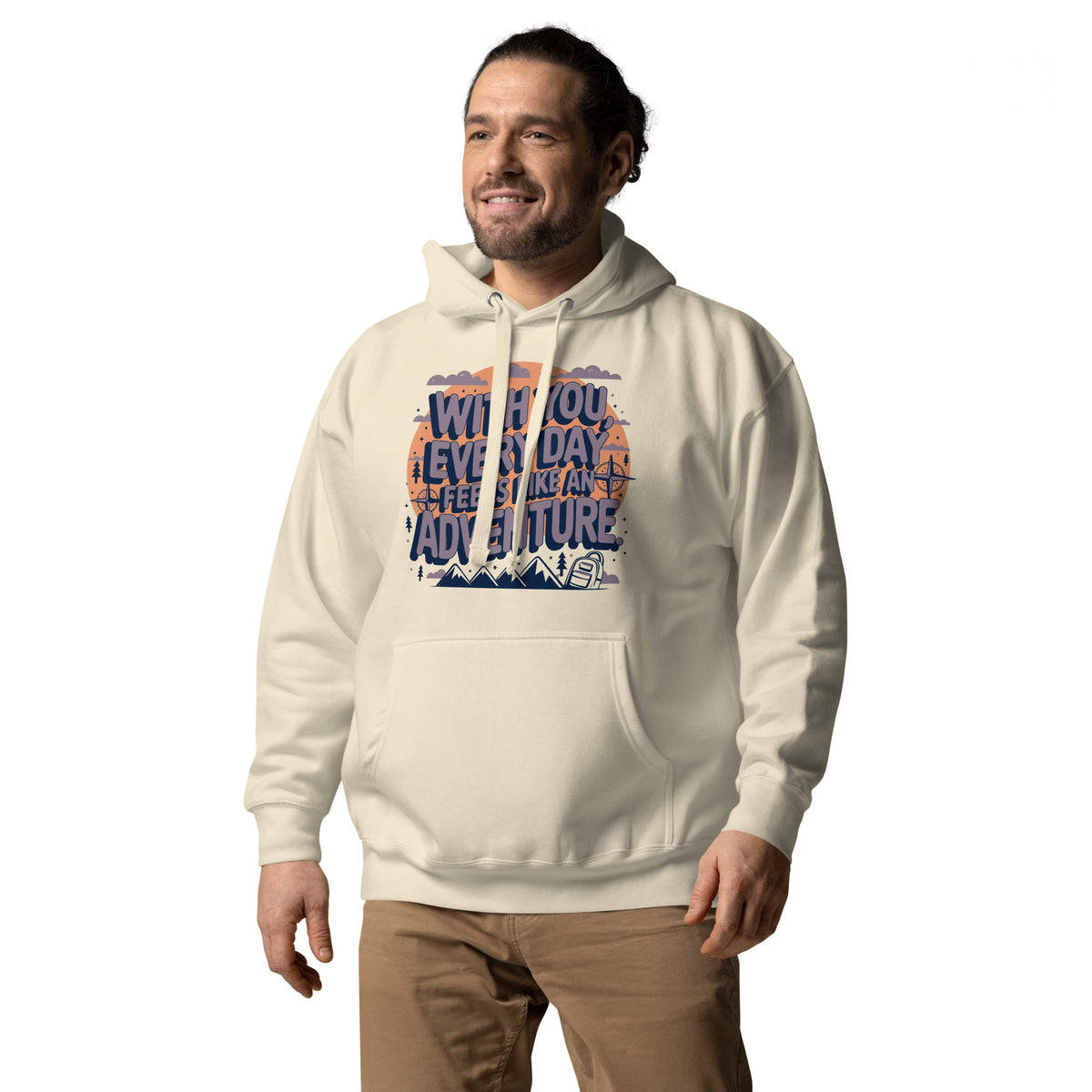 Sunset Adventures Hoodie - Embrace the Wild - - Hoodies