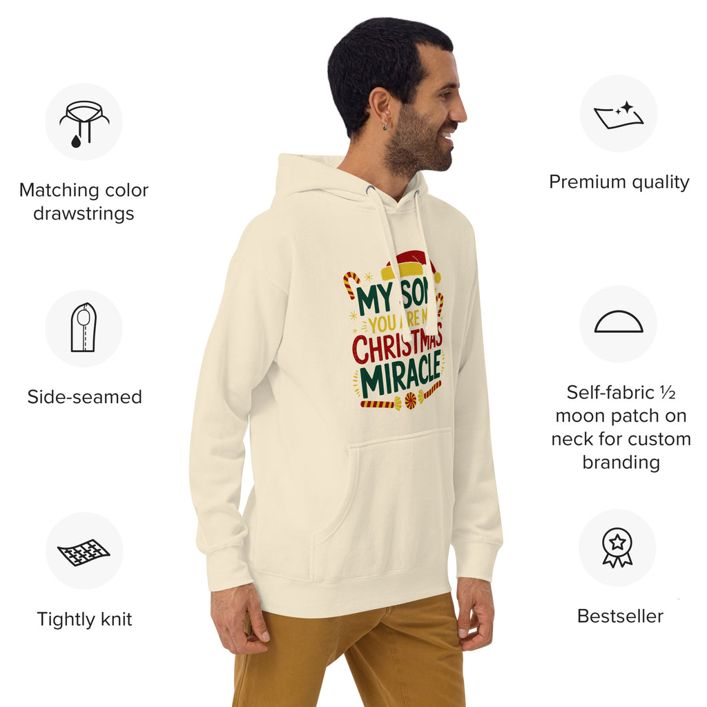 A Christmas Miracle for My Son – Festive Edition - - Hoodies