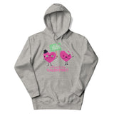 Valentine's Love - Cute Heart Characters Hoodie - - Unisex Hoodies