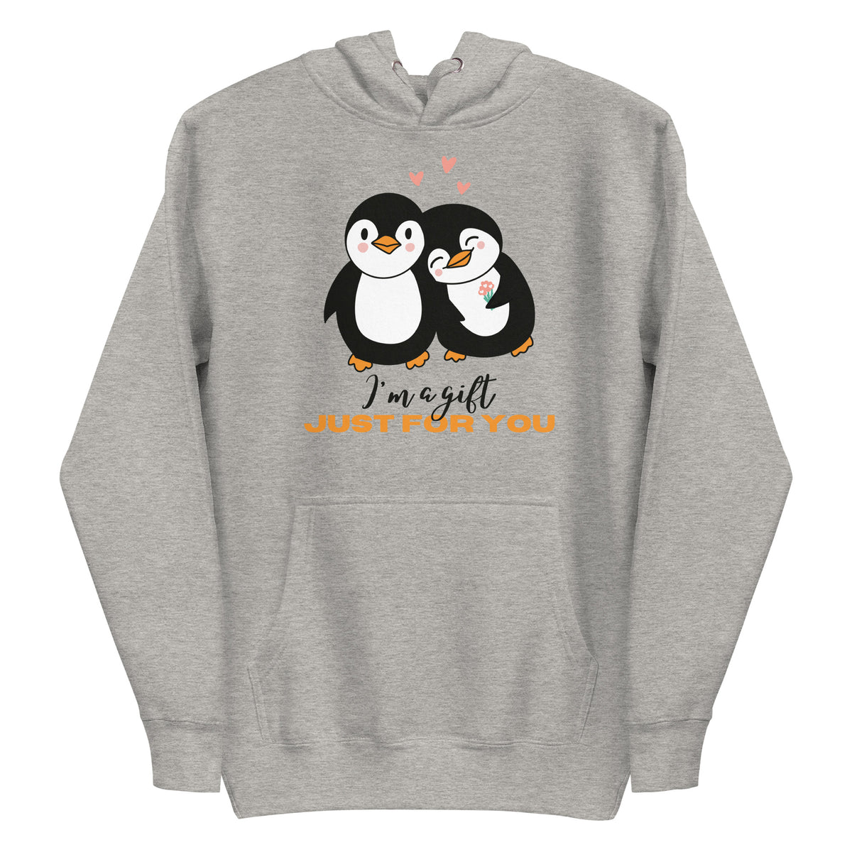 Penguin Love - Just for You Hoodie - - Unisex Hoodies