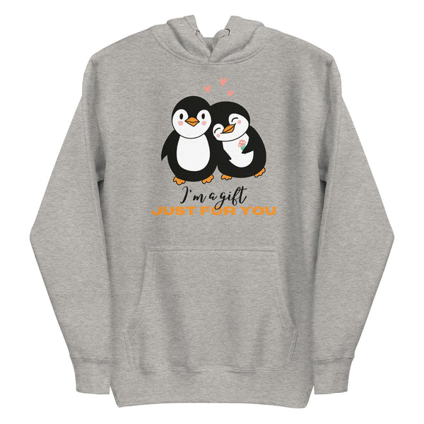 Penguin Love - Just for You Hoodie - - Unisex Hoodies