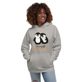 Penguin Love - Just for You Hoodie - Carbon Grey - Unisex Hoodies