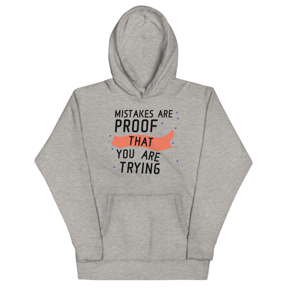 Uplift Your Spirit - Mistakes and Triumphs Hoodie - - Hoodies