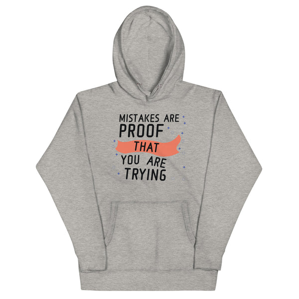 Uplift Your Spirit - Mistakes and Triumphs Hoodie - - Hoodies