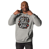 Stellar Love - Hoodie for Your Starlit Romance - Carbon Grey - Hoodies