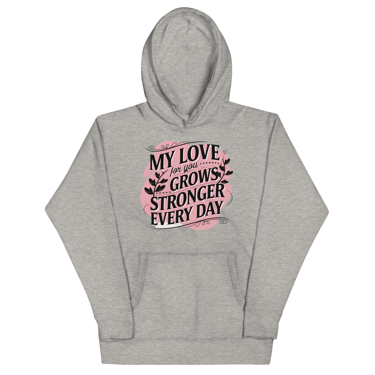 Evergreen Affection - Love Grows Daily - - Hoodies