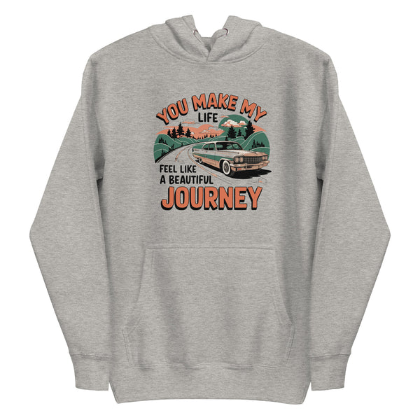 Romance on the Open Road - A Gift for Him - - Hoodies