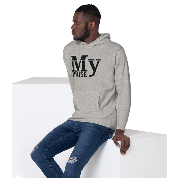 Typography Trendsetter - MY PRISE - Carbon Grey - Unisex Hoodies