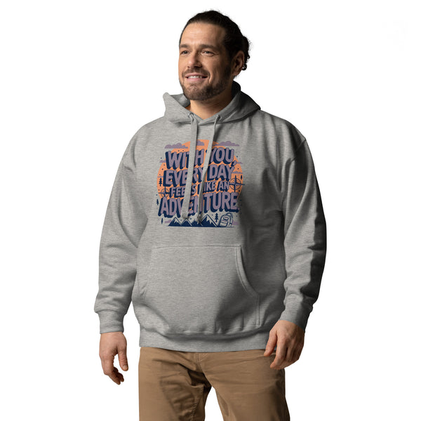 Sunset Adventures Hoodie - Embrace the Wild - - Hoodies