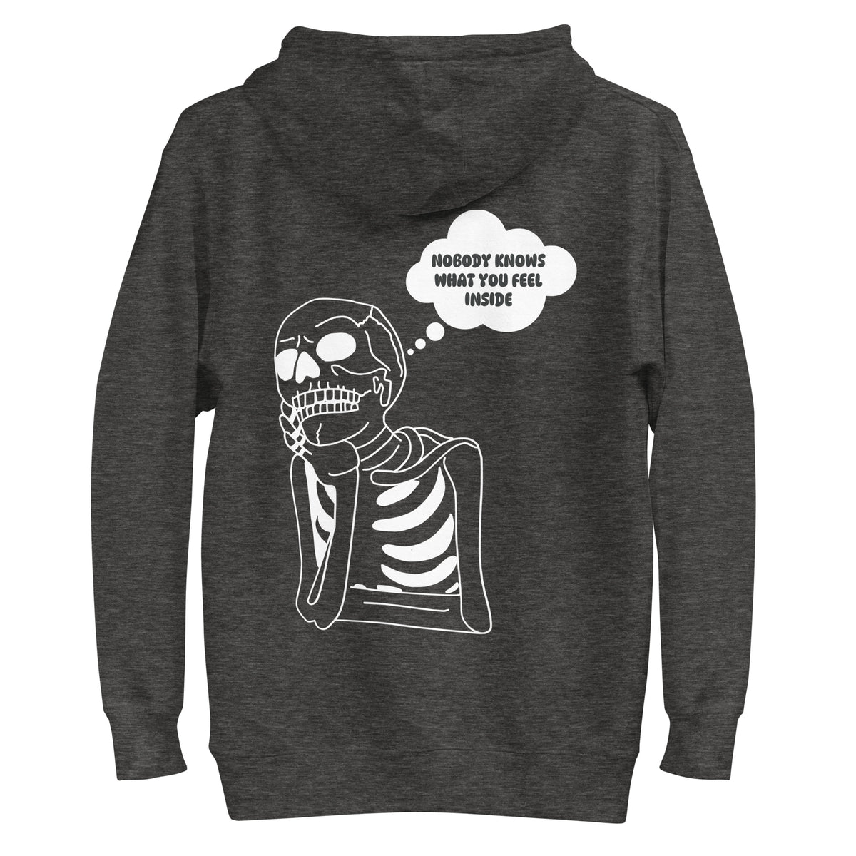 Introspective Skeleton Hoodie - Unveil the Hidden - - Unisex Hoodies