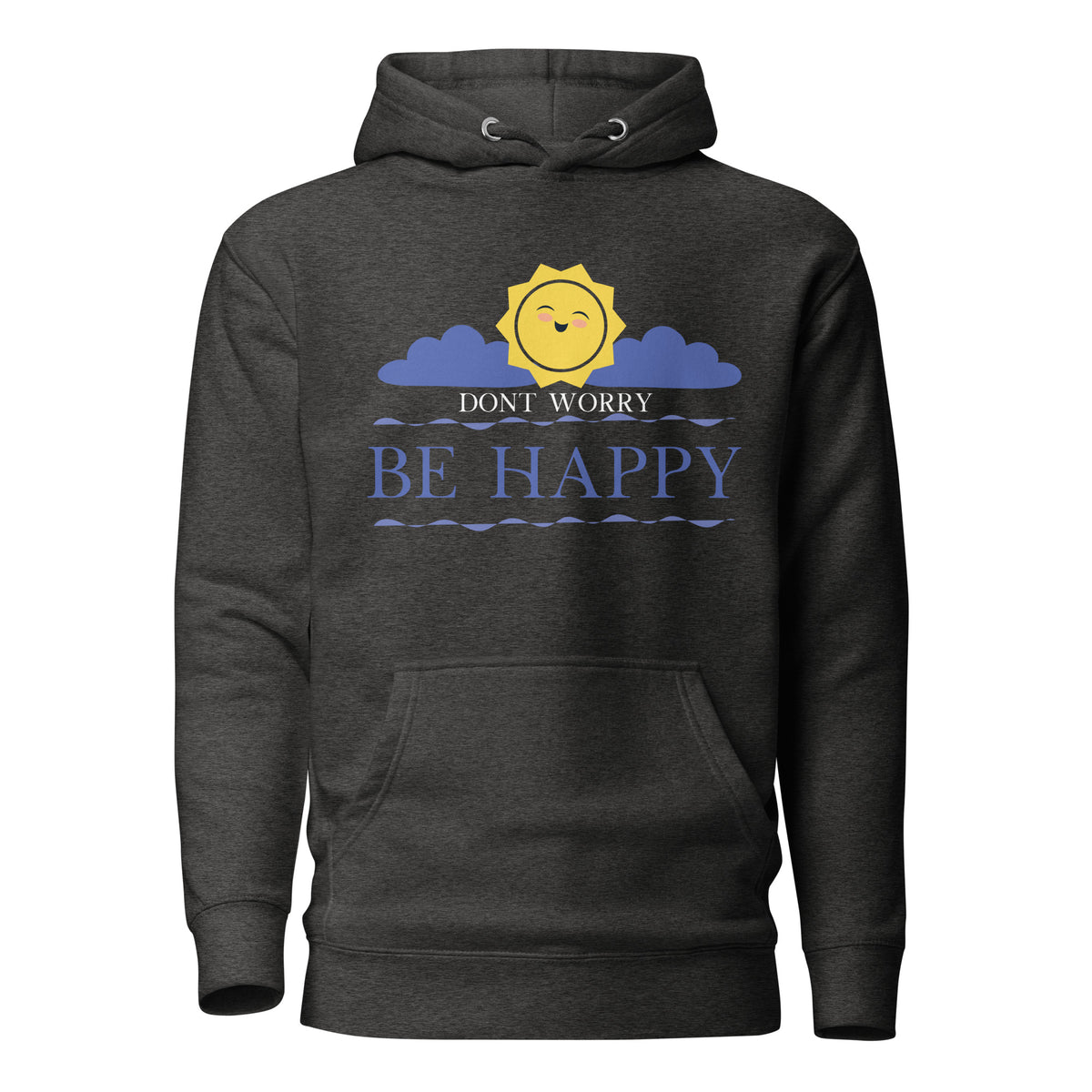 Sunny Smiles - Don't Worry, Be Happy Hoodie - - Unisex Hoodies