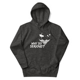 Mysterious Grin Hoodie - Why So Serious? - - Unisex Hoodies