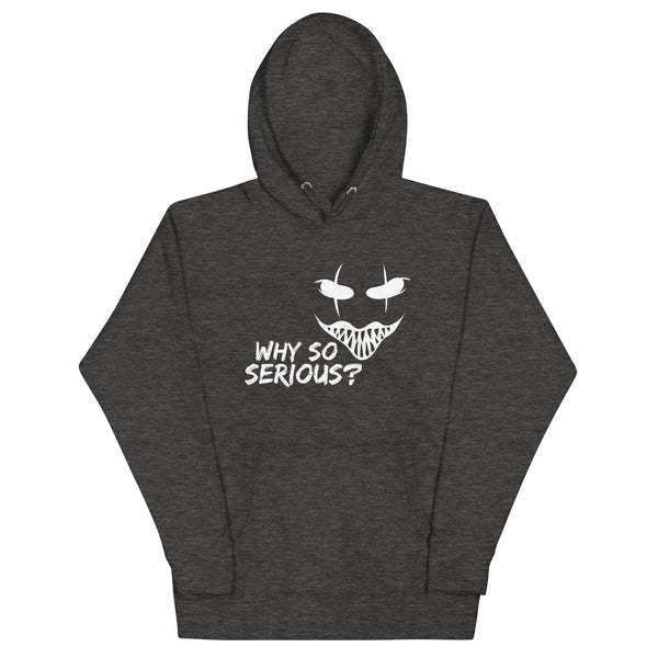 Mysterious Grin Hoodie - Why So Serious? - - Unisex Hoodies