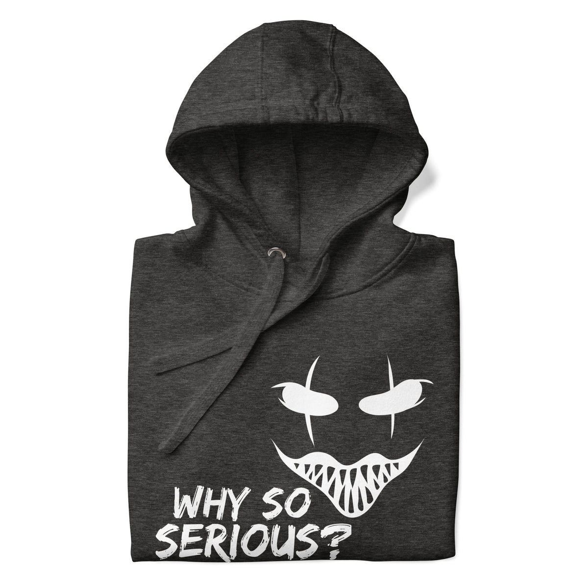 Mysterious Grin Hoodie - Why So Serious? - - Unisex Hoodies