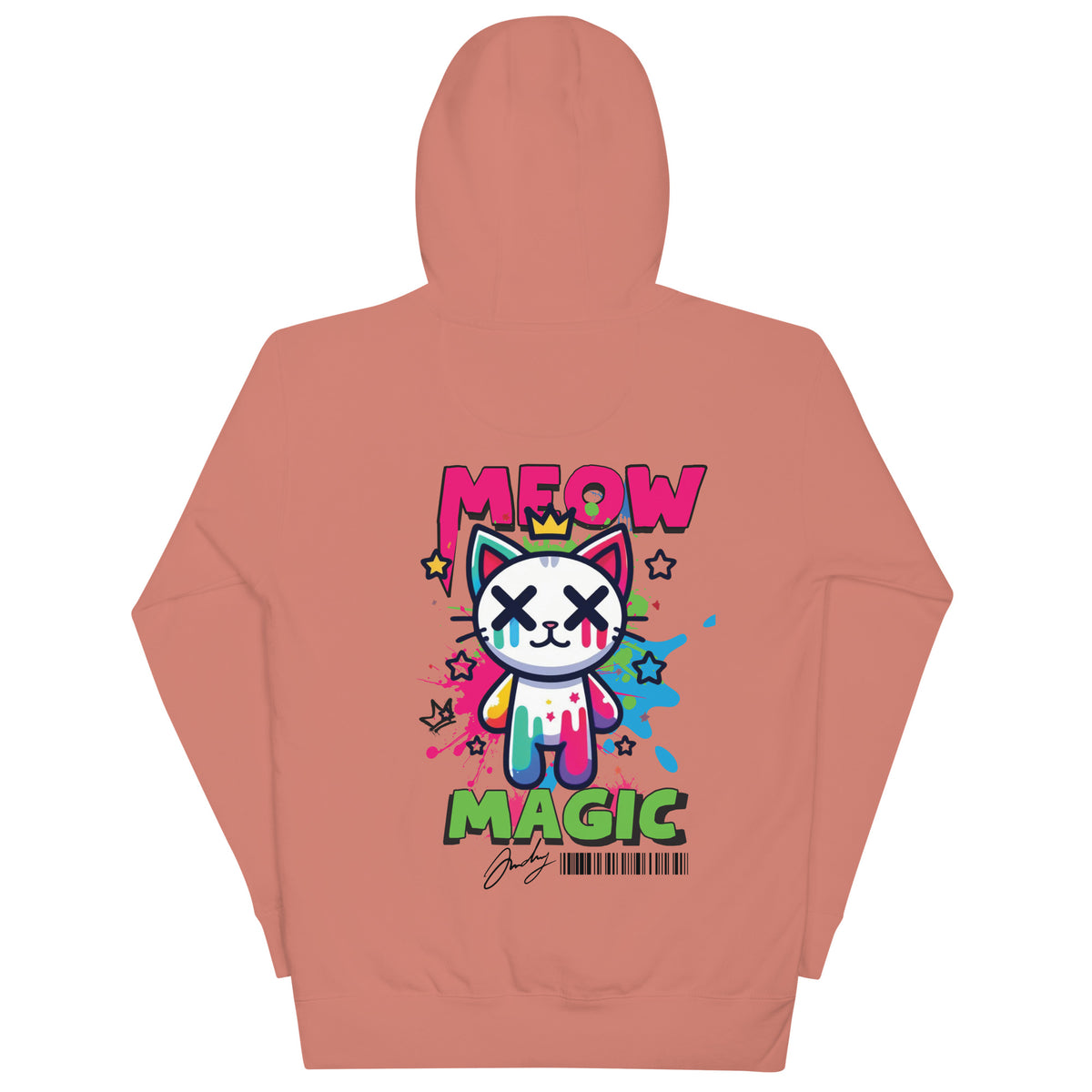 Crown of Colors - Magical Meow Hoodie - - Hoodies