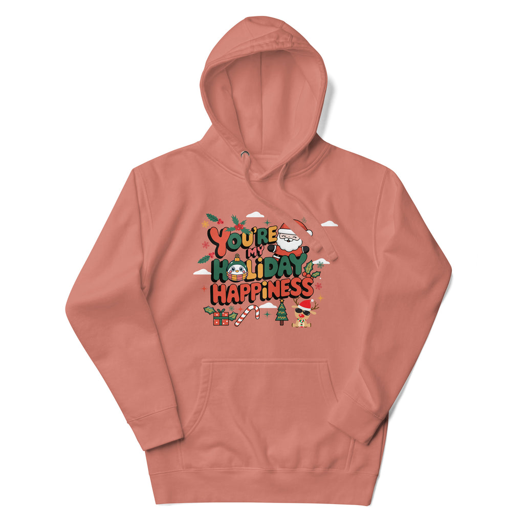 Celebrate Joy with Your Son this Christmas - Dusty Rose - Hoodies