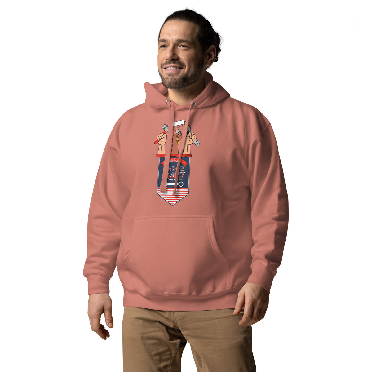 Strength in Every Hand - Labor Day Tribute Hoodie - - Hoodies