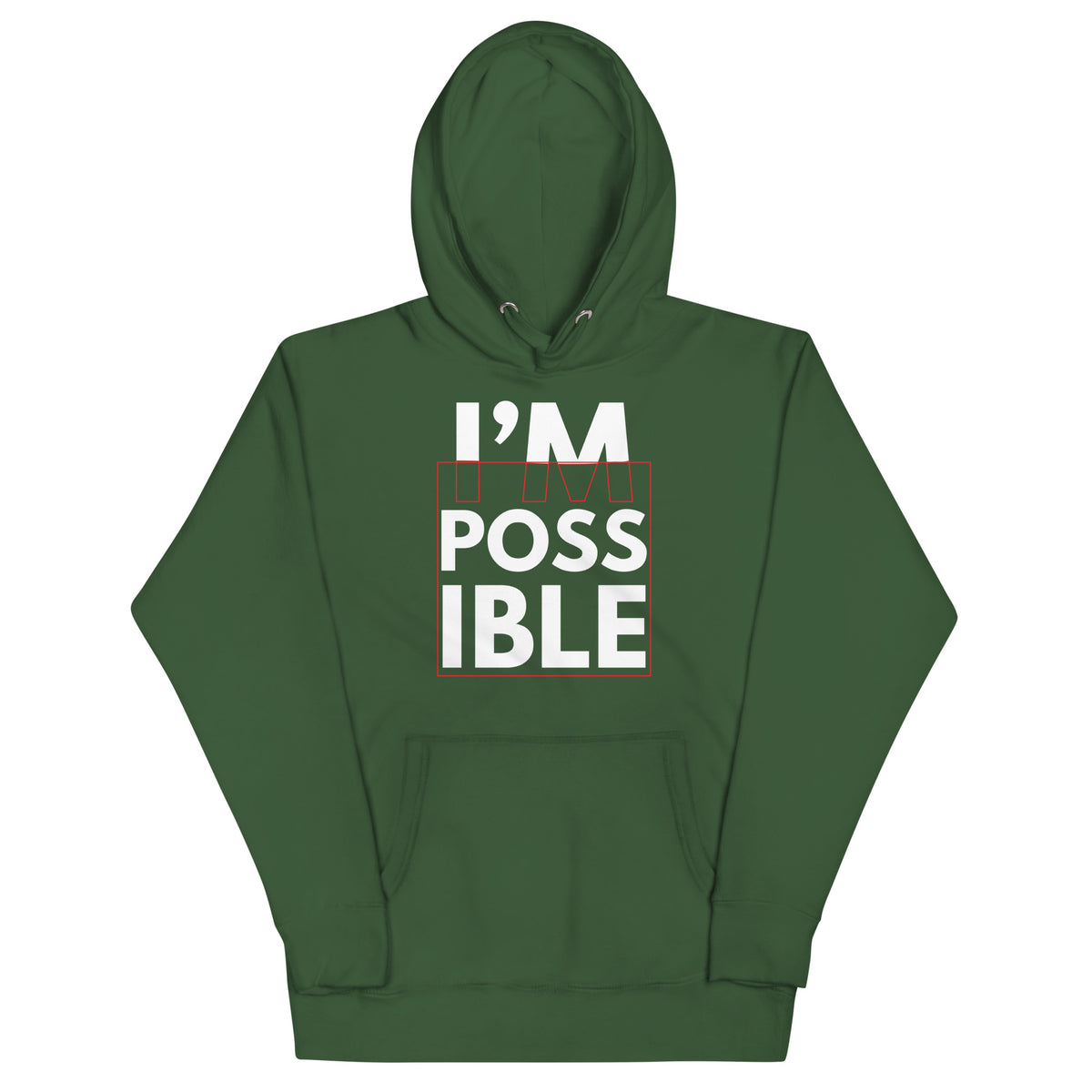 Empowerment Statement - I'M POSSIBLE Hoodie - - Hoodies