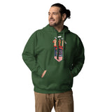 Strength in Every Hand - Labor Day Tribute Hoodie - Forest Green - Hoodies