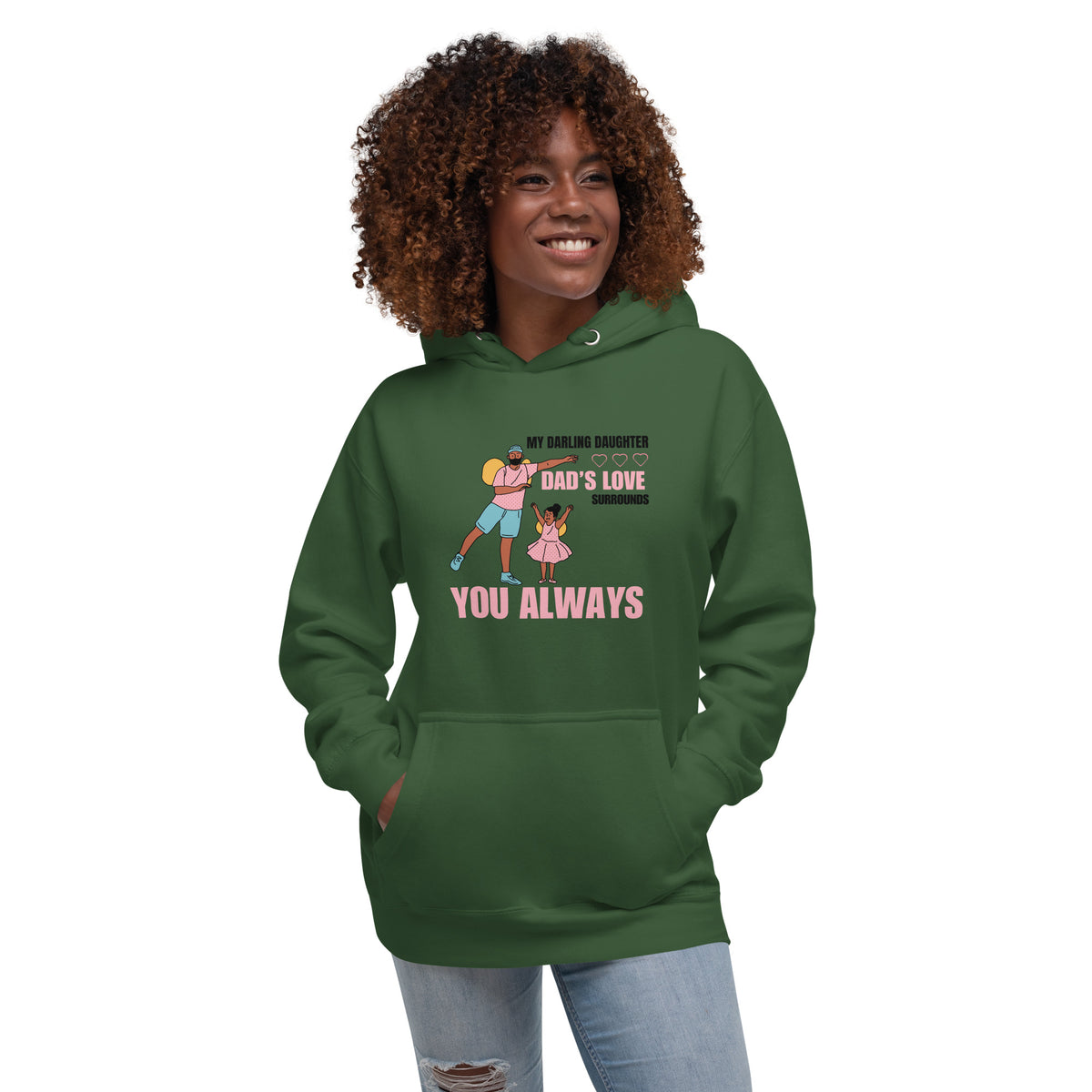 My Darling Daughter - Wrapped in Love - - Hoodies