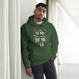 In Your Arms - A Cozy Embrace Hoodie - Forest Green - Hoodies