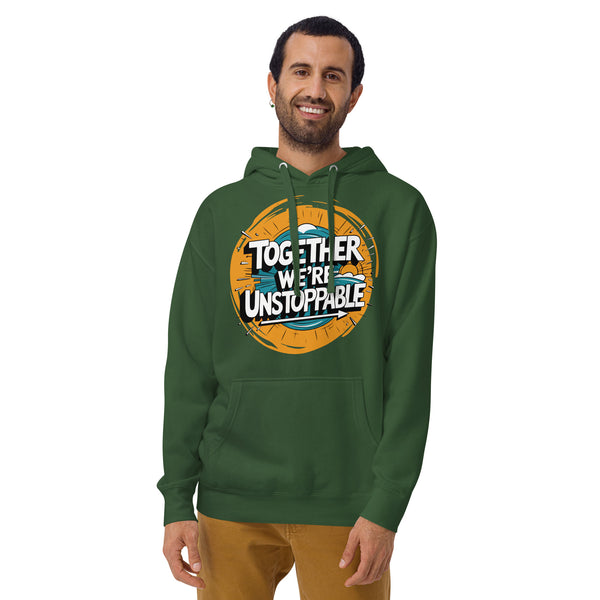 Unstoppable Bond - Embrace the Journey Hoodie - Forest Green - Hoodies