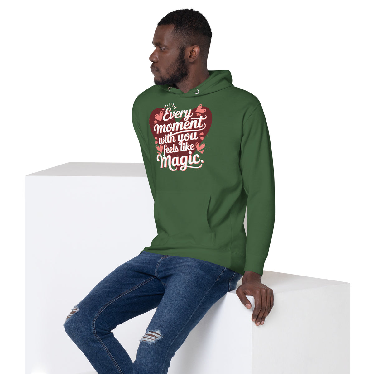 Whisper of Love - Stylishly Warm Romantic Hoodie - - Hoodies