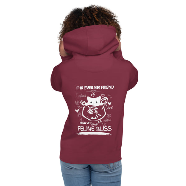 Forever Furry Friends - Cat Lover’s Dream Hoodie - - Hoodies