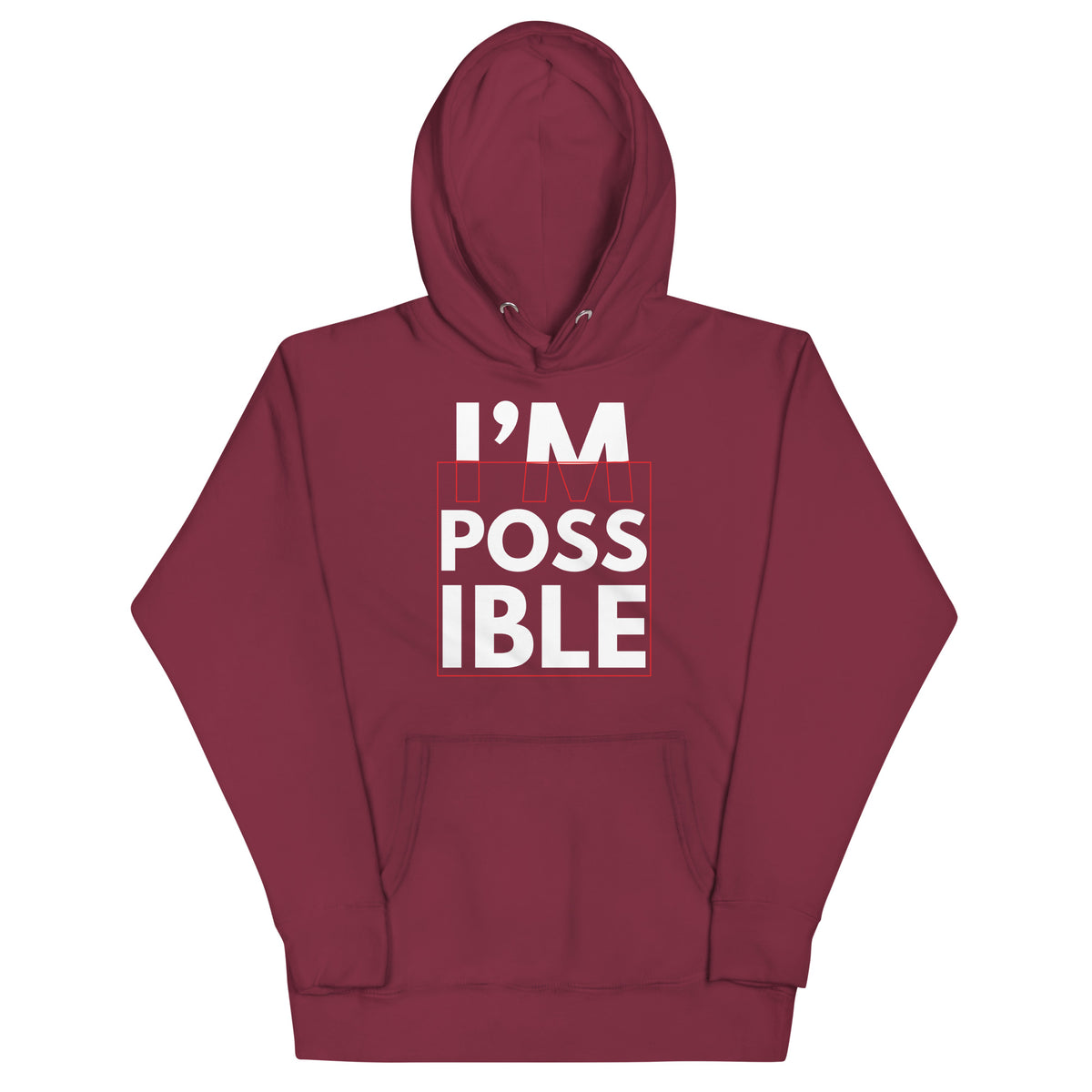 Empowerment Statement - I'M POSSIBLE Hoodie - - Hoodies