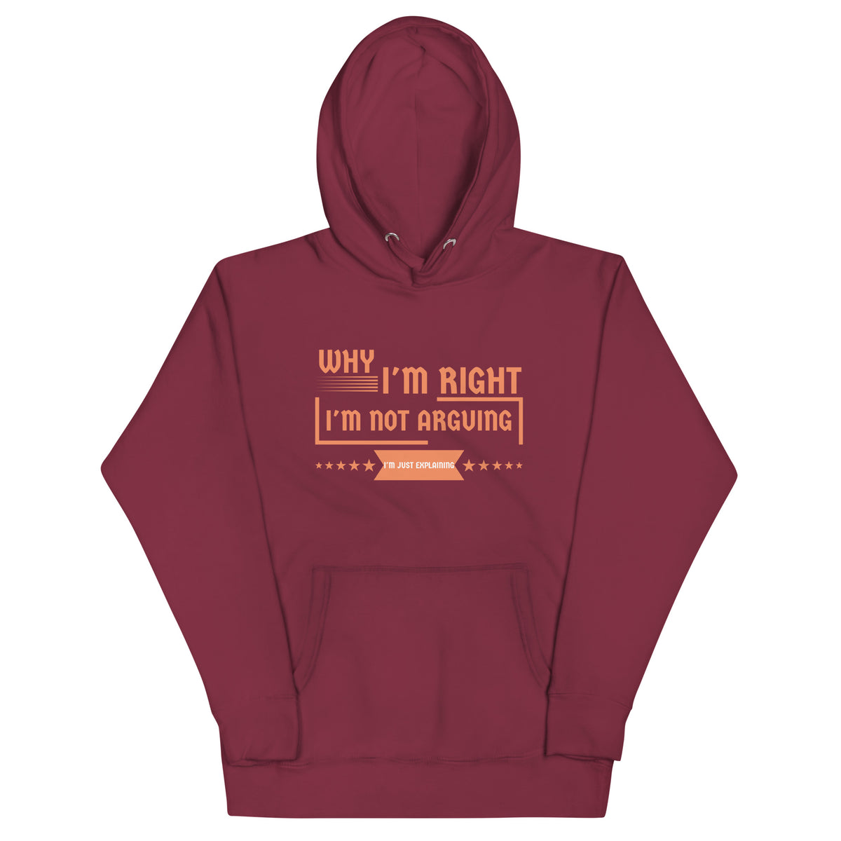 Bold Statements - I'm Just Explaining Hoodie - - Unisex Hoodies