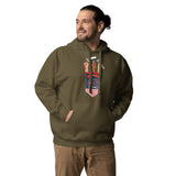 Strength in Every Hand - Labor Day Tribute Hoodie - Military Green - Hoodies