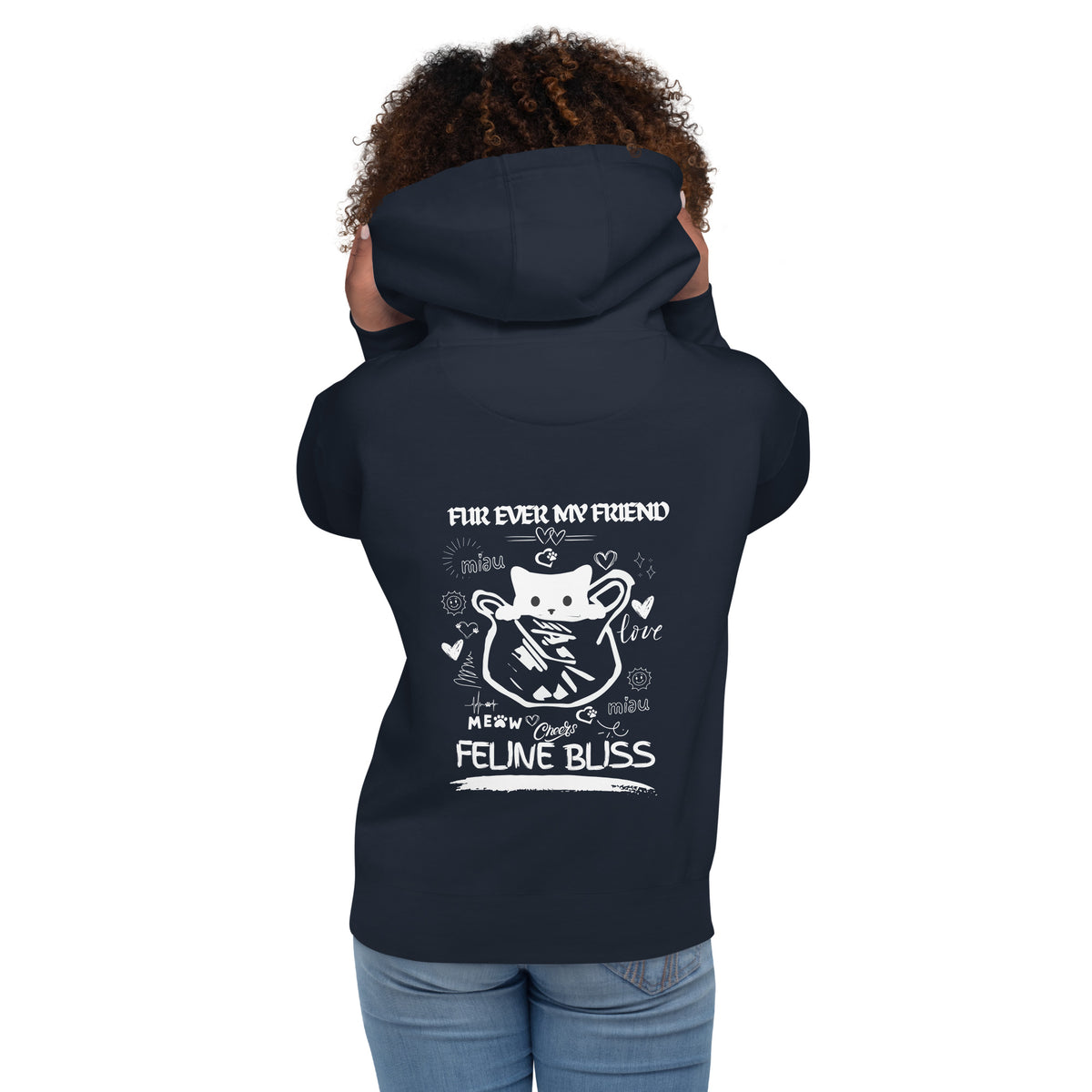 Forever Furry Friends - Cat Lover’s Dream Hoodie - - Hoodies