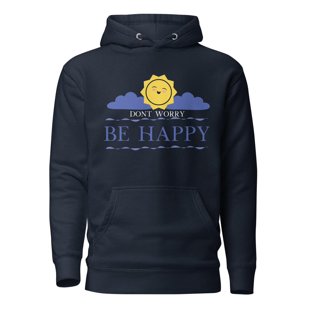 Sunny Smiles - Don't Worry, Be Happy Hoodie - - Unisex Hoodies