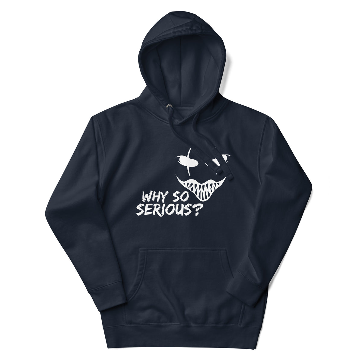 Mysterious Grin Hoodie - Why So Serious? - - Unisex Hoodies