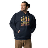 Achieve Anything - A Father's Love for His Son - Navy Blazer - Hoodies