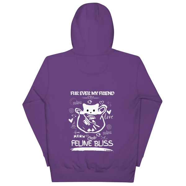 Forever Furry Friends - Cat Lover’s Dream Hoodie - - Hoodies