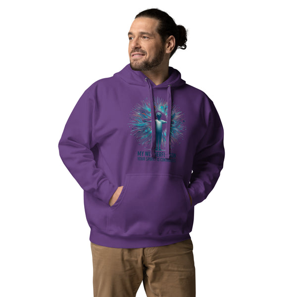 Contagious Energy - For My Wonderful Son - Purple - Hoodies