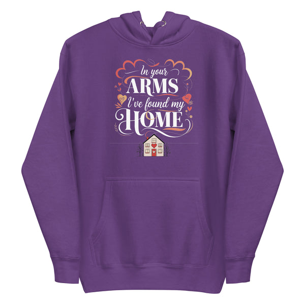 In Your Arms - A Cozy Embrace Hoodie - - Hoodies