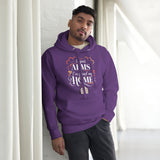 In Your Arms - A Cozy Embrace Hoodie - Purple - Hoodies