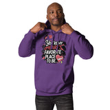 Romantic Rebellion - Urban Art Love Hoodie - Purple - Hoodies