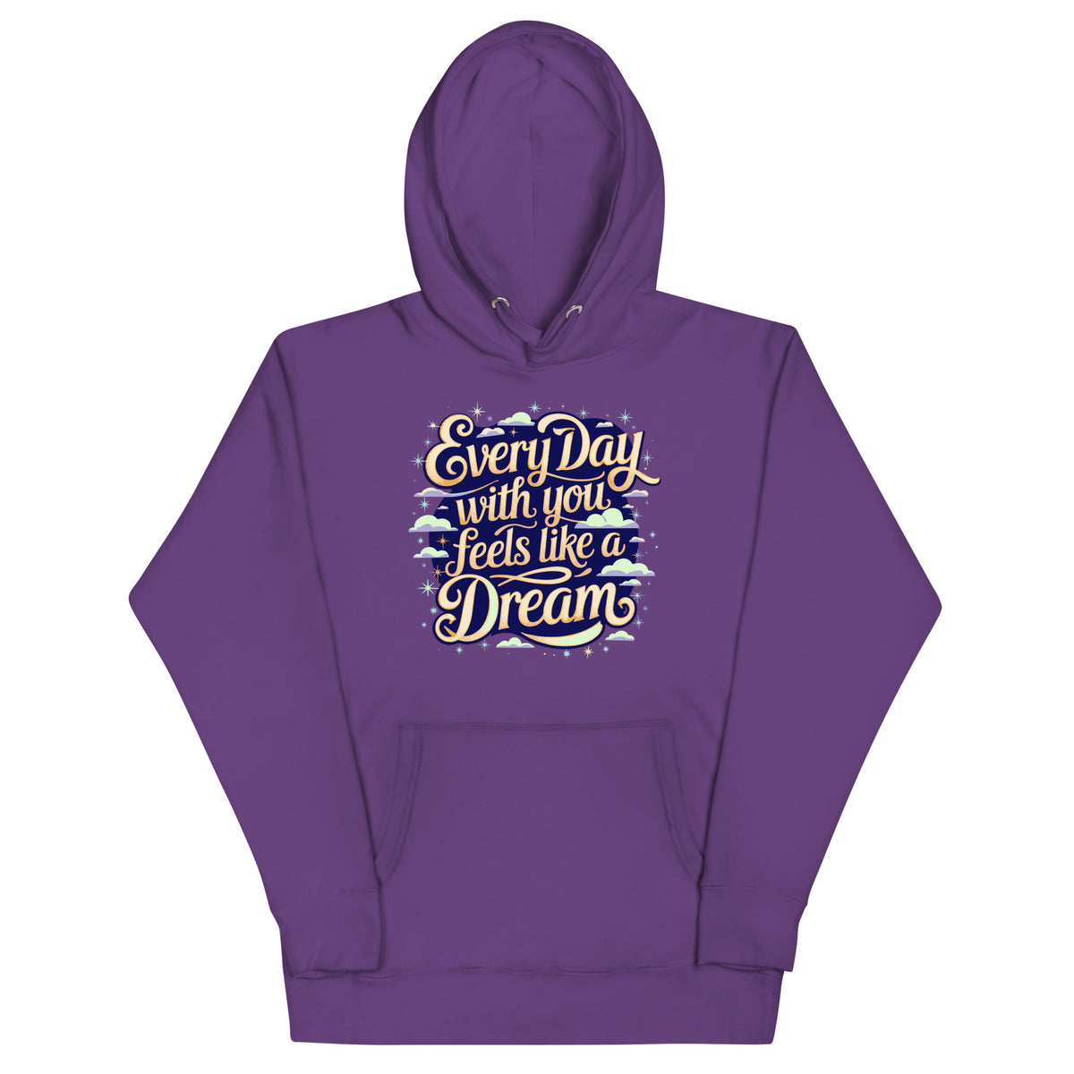 Twilight Whispers - Every Night a Fairytale - Purple - Hoodies